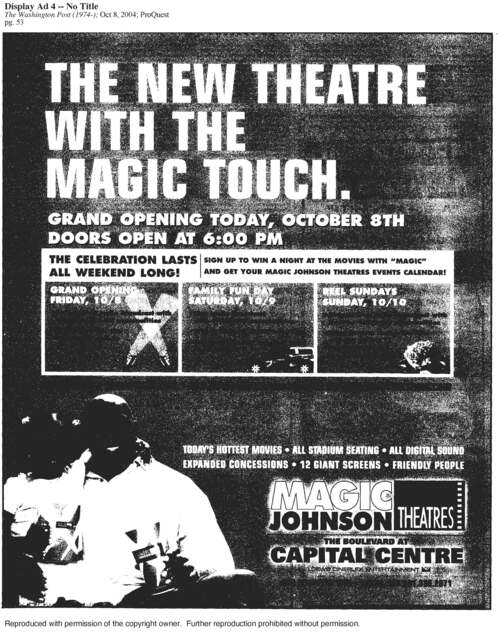 AMC Magic Johnson Capital Centre 12