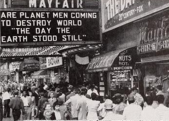 The Line for: "The Day the Earth Stood Still" (1951)