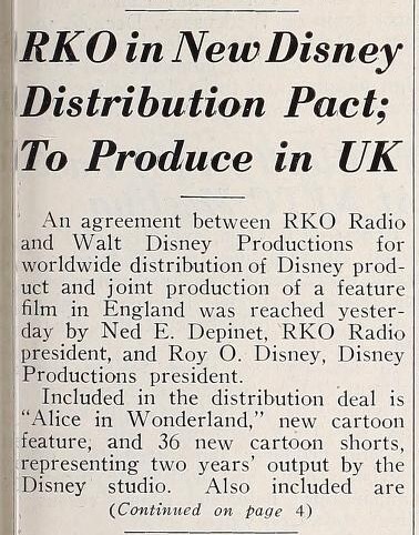 The Disney-RKO Connection (1950) 2 of 2