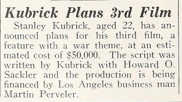 The Great Directors: Stanley Kubrick (1954)