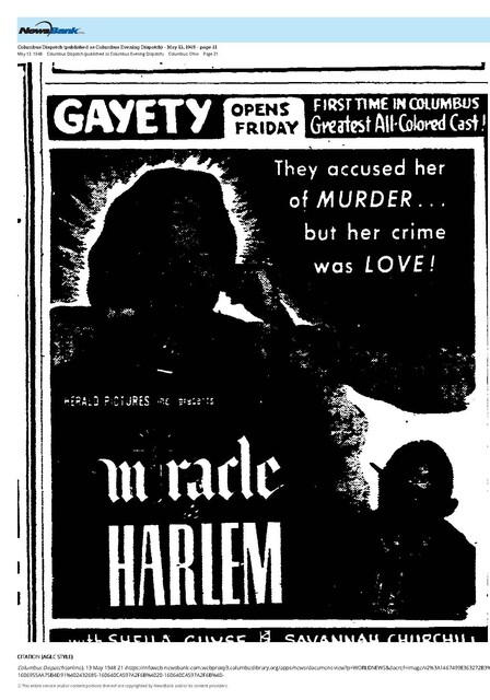 Downtown First Run Exclusive (1948)