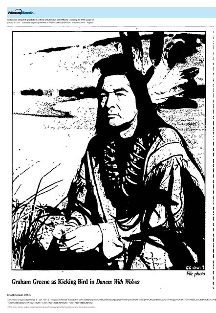 Graham Greene, R. I. P. (1952 - 2025)