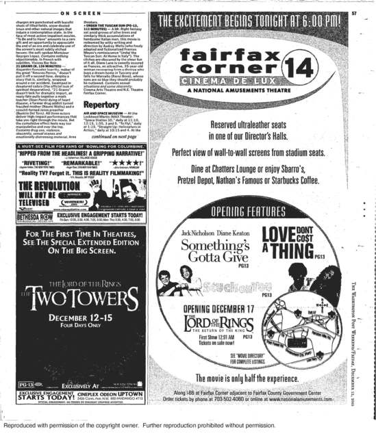 Cinemark Fairfax Corner + XD