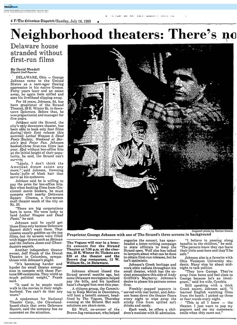 Saving Neighborhood Theaters (1989)