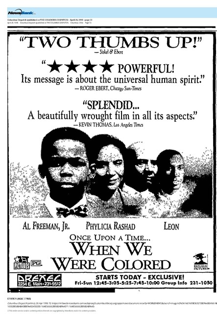 The 1990s Black Cinema Renaissance (1996)