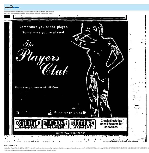 The 1990s Black Cinema Renaissance (1998)