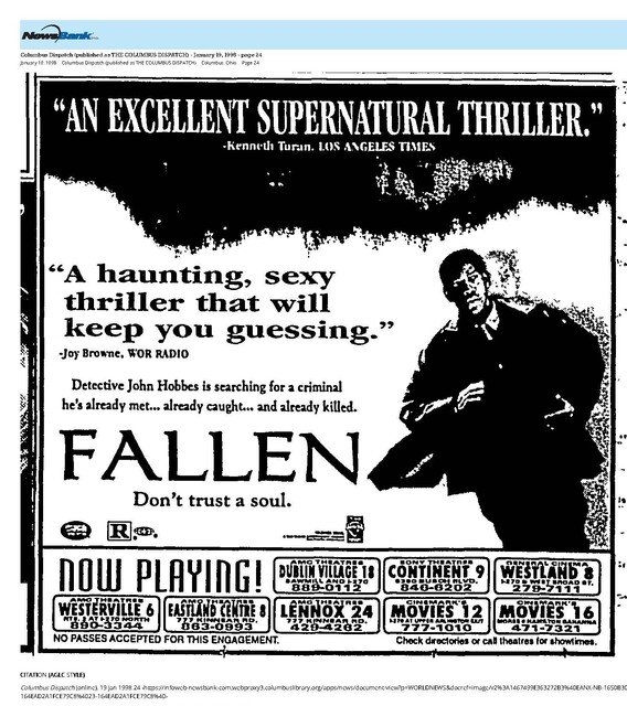 The 1990s Black Cinema Renaissance (1998)