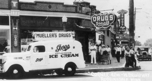 Circa April 1, 1939 photo credit Robbinsdale Historical Society.