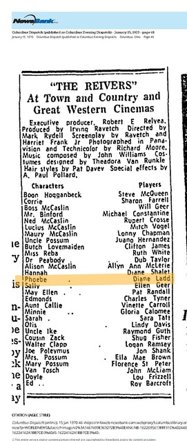 Diane Ladd, R. I. P. (1935 - 2025)