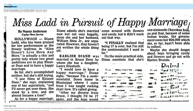 Diane Ladd, R. I. P. (1935 - 2025)