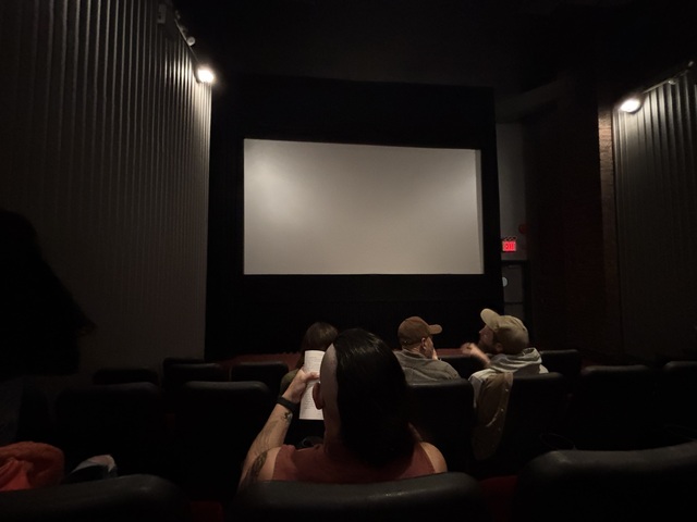 Village East by Angelika Theater Facing Screen