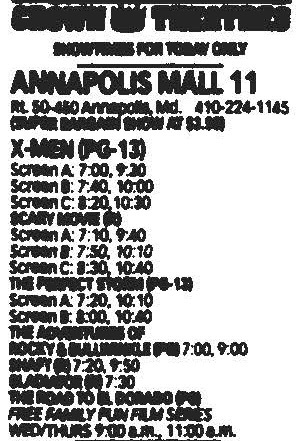 AMC Annapolis Mall 11