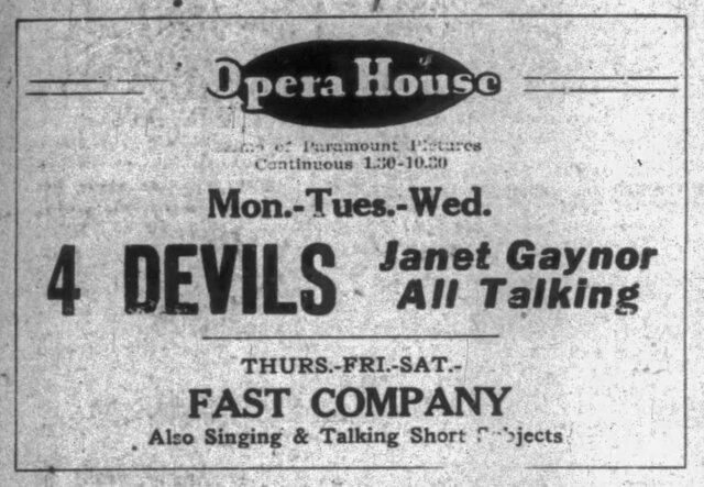 4 Devils at the Bangor Opera House