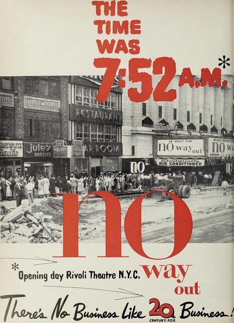 Sidney Poitier, RIP (1927 - 2022)/His Debut Feature Film (1950)