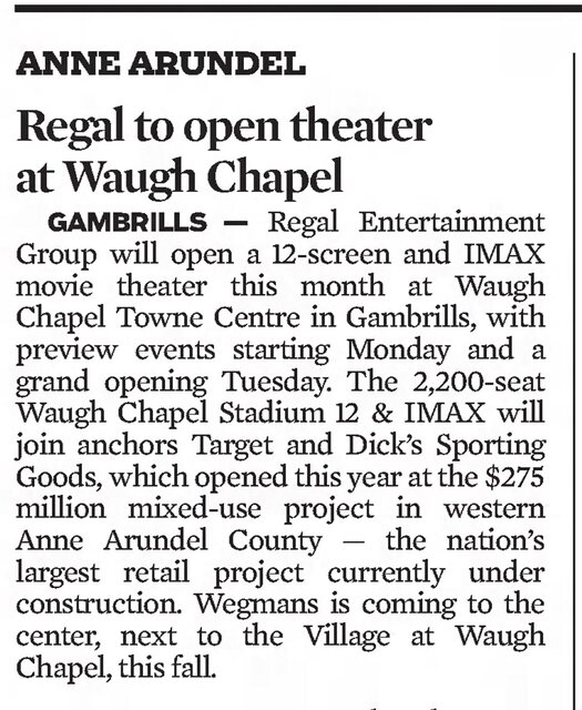 Regal Waugh Chapel