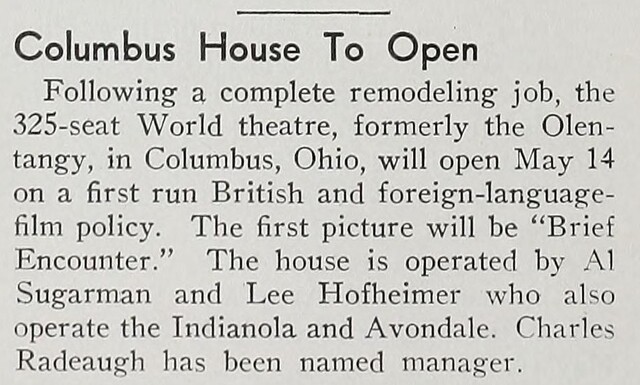 Remodeling and Renamed (1947)