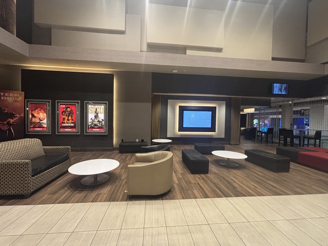 AMC Dine-In Fashion District 8 Lounge Area