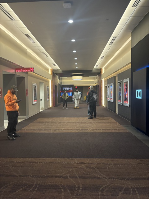 AMC Dine-In Fashion District 8 Hallway