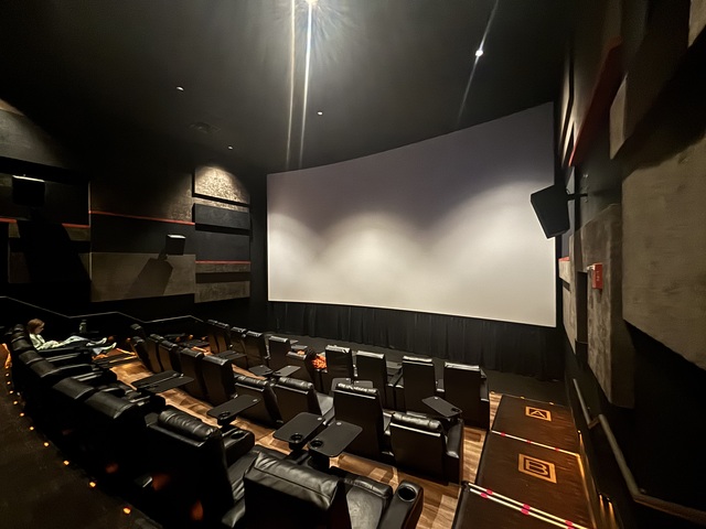 AMC Dine-In Fashion District 8 Auditorium Facing Screen