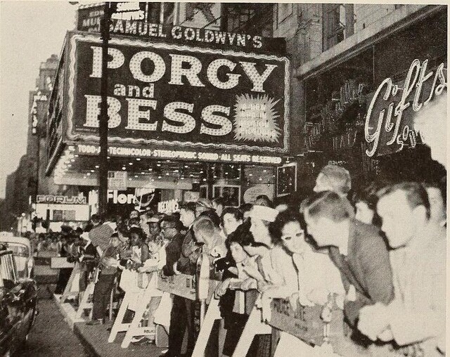 World Premiere of "Porgy and Bess" (1959)
