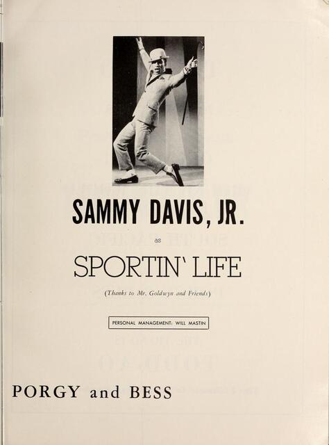 World Premiere of "Porgy and Bess" (1959)