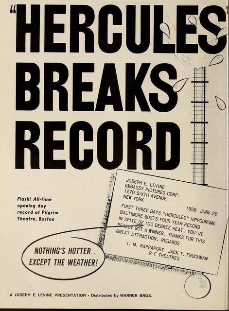 Before Arnold and The Rock: Steve Reeves, The First Muscle-Man Star (1959)