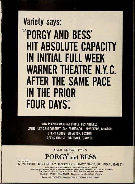 The Great Directors: Otto Preminger (1959)