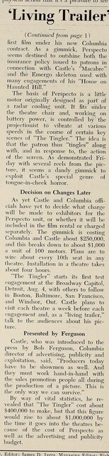 The Great Directors: William Castle (1959) - page 2 of 2