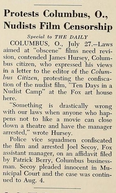 Censorship Challenge (1959)