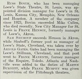 After Bovim Left Columbus and Before Shubouf Arrived in Columbus (1954)