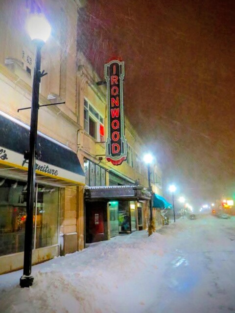 IRONWOOD Theatre; Ironwood, Michigan.