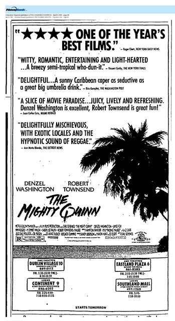 Late 1980s Black Cinema (1989)