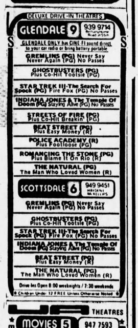 June 15, 1984 Grand Opening as 9 