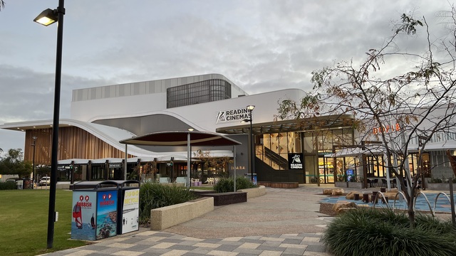 Outside of Cinema/Shopping Centre