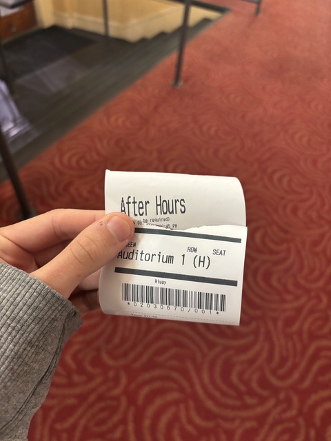 Hiway Theater Ticket Stub