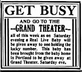 ["Grand Theatre 118 N. Court Street, Circleville, OH - 1938"]