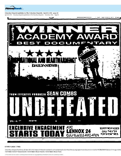 21st Century Black Cinema (2012)