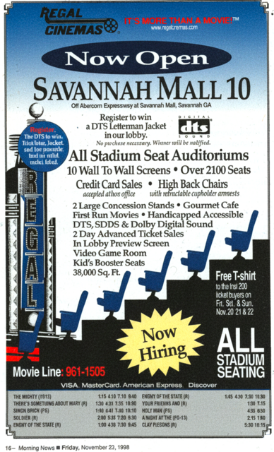 Regal Savannah Stadium 10