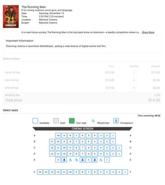 Warwick Cinema & Events Theater