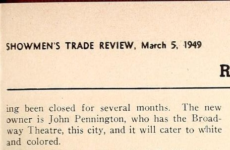 New Policy (1949) 2 of 2