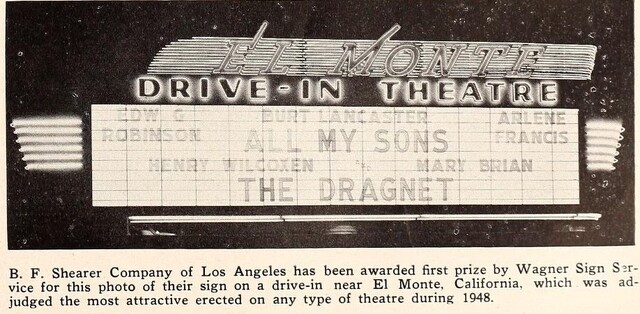 Drive-In Sign (1948)