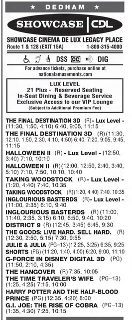 Showcase Cinema de Lux Legacy Place