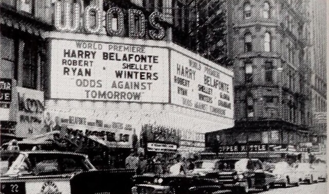 World Premiere of "Odds Against Tomorrow" (1959)