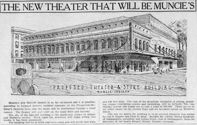 New Rivoli Theatre, not yet named