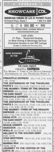 Showcase Cinema de Lux Patriot Place