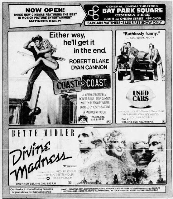 Bay Park Square Cinema I-II-III