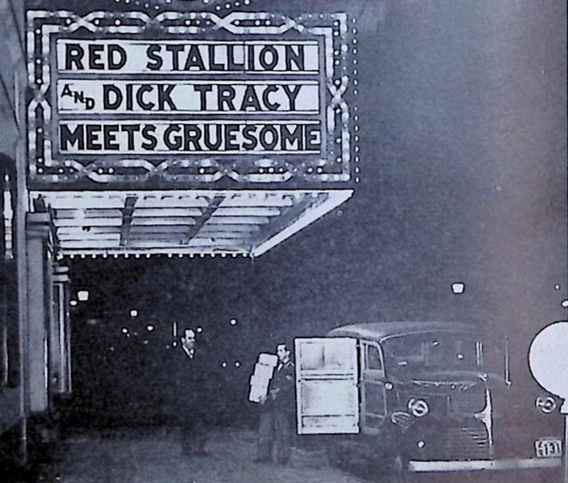 Rush Candy Order Delivered Via Theater Circuit Station Wagon (1948)