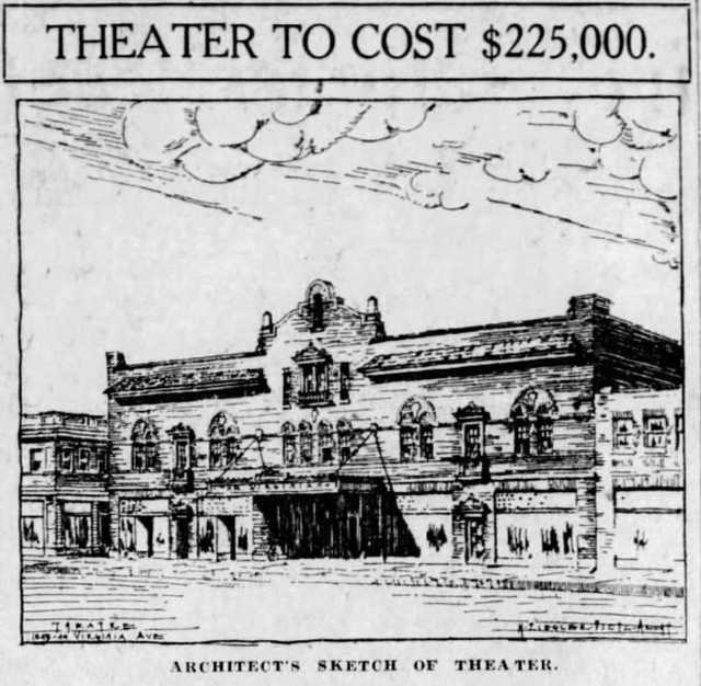 Unbuilt Indianapolis Theater