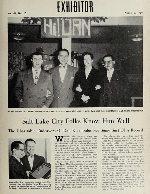 Theater Showman and More (1950)