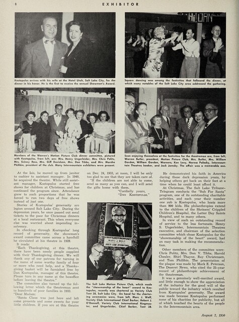 Theater Showman and More (1950) page 2 of 2